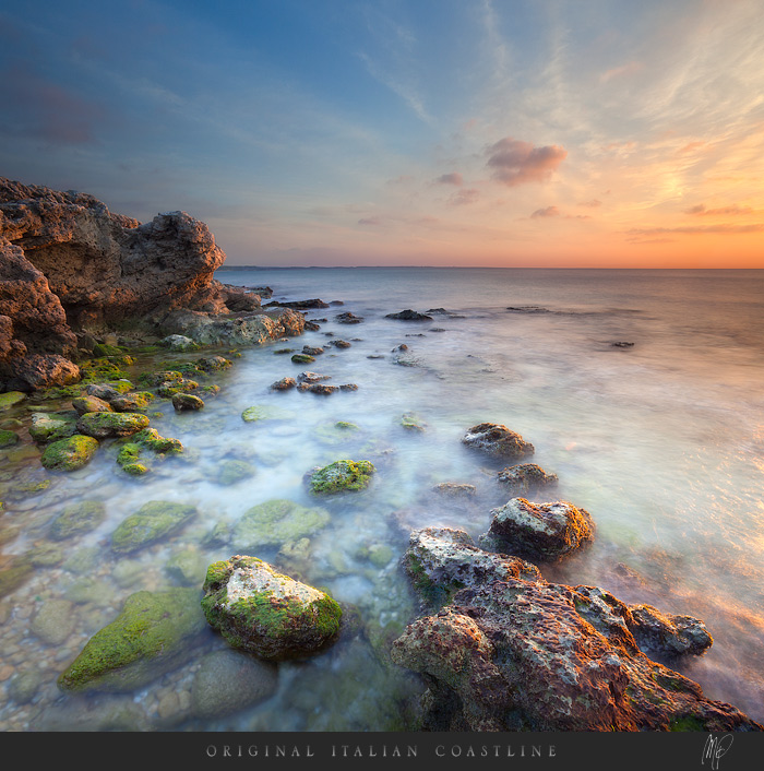 Original italian coastline