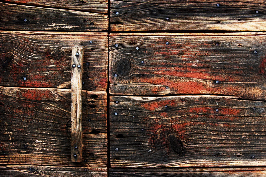 Dettagli di vecchio portone