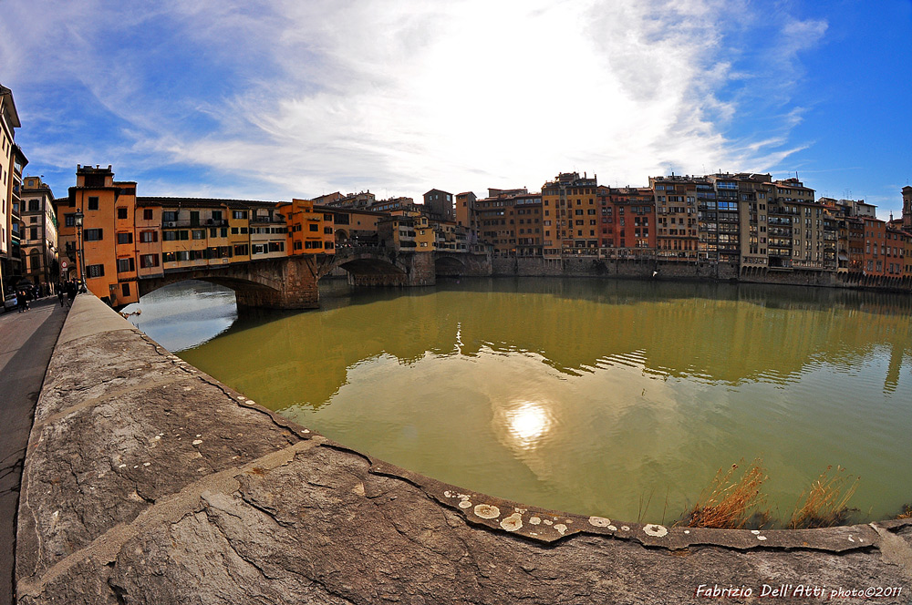 Lungarno e Pontevecchio, Firenze, 5 feb 2011