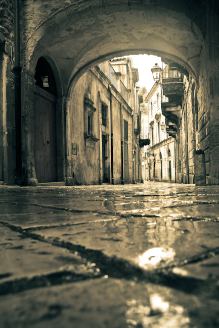 le strade di modica