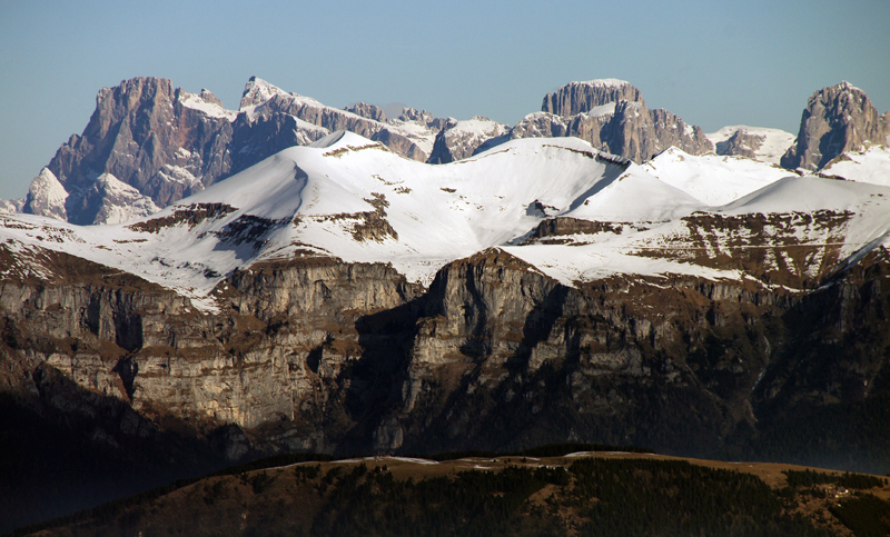 Pale di San Martino da Cima Grappa