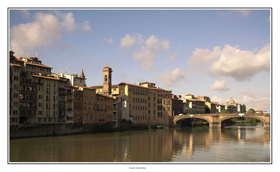 di mattina sull'Arno