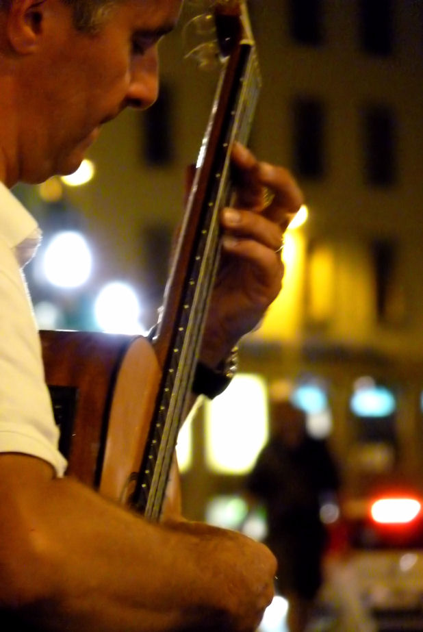Guitarist in Florence