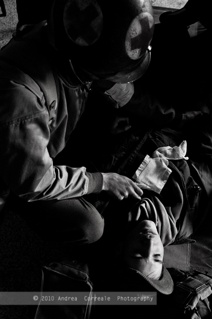 rievocazione seconda guerra - medico