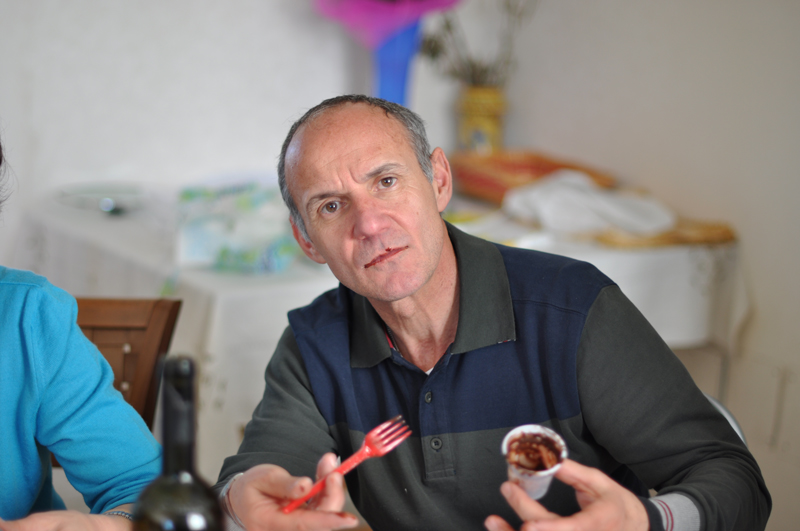 con le mani nella cioccolata