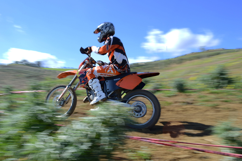 ktm 125 (panning)!