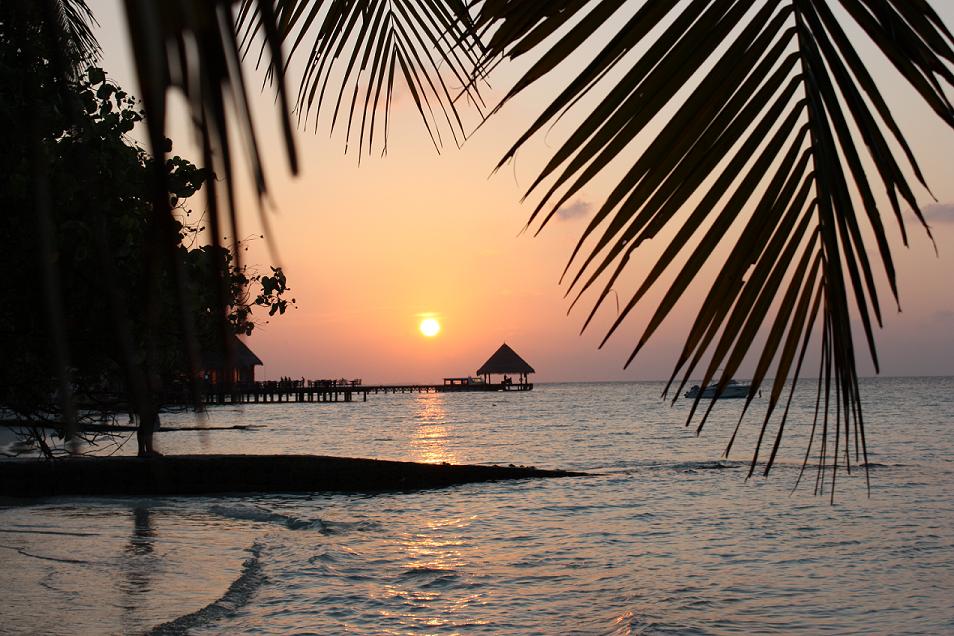 Tramonto, Maldive