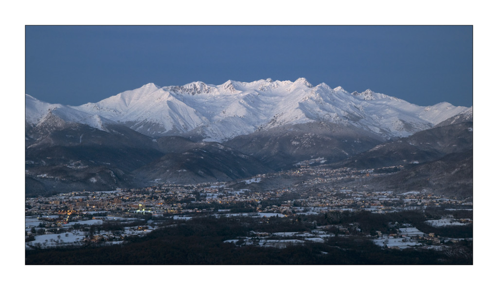 Giaveno(TO), Val Sangone, prima dell'alba.