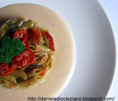 Mini penne tricolore