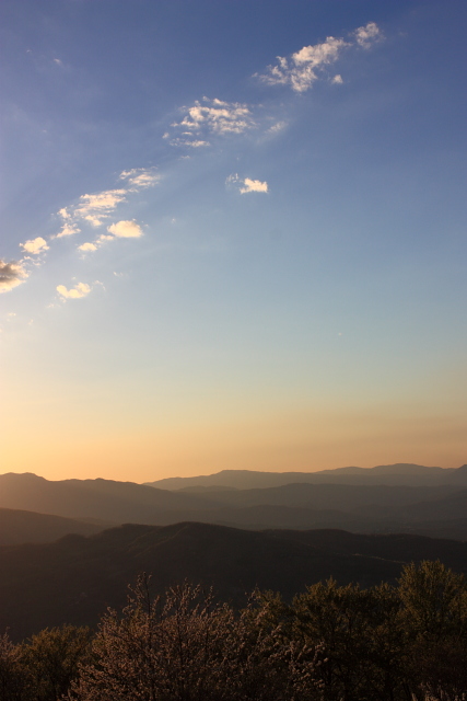 Sfumature verso sera