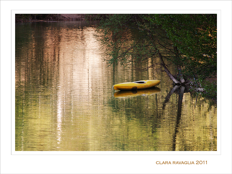 La canoa... addormentata