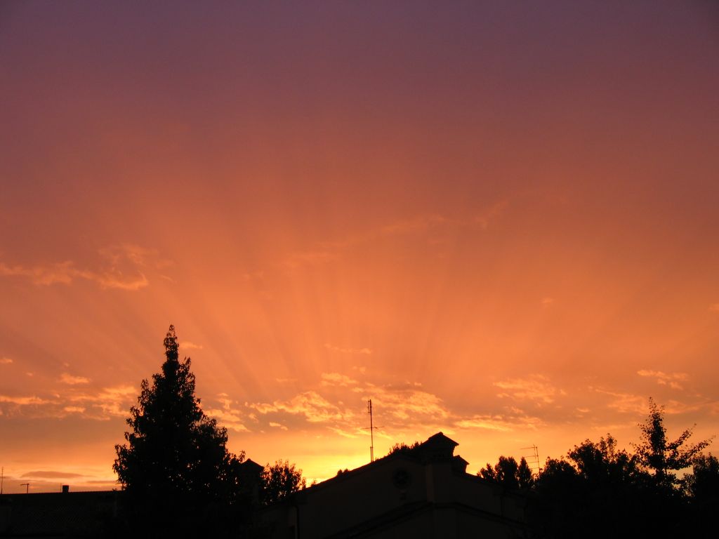 Uno dei tanti tramonti