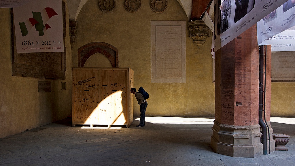 Ma cosa ci sar� dentro?