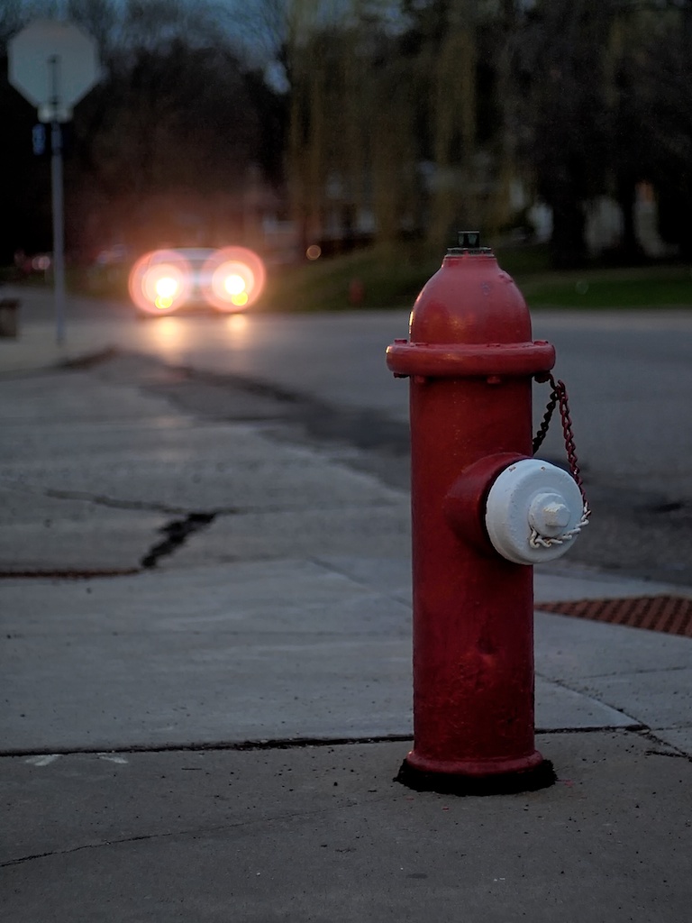 Sul bordo della strada...
