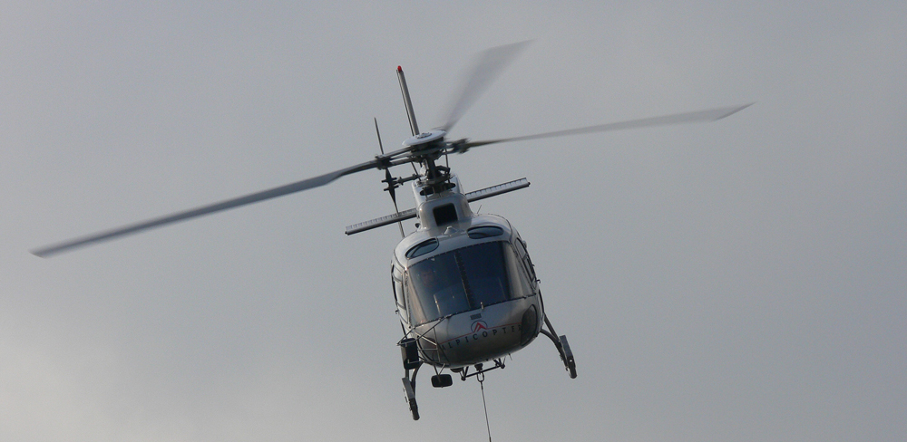 Elicottero di fronte