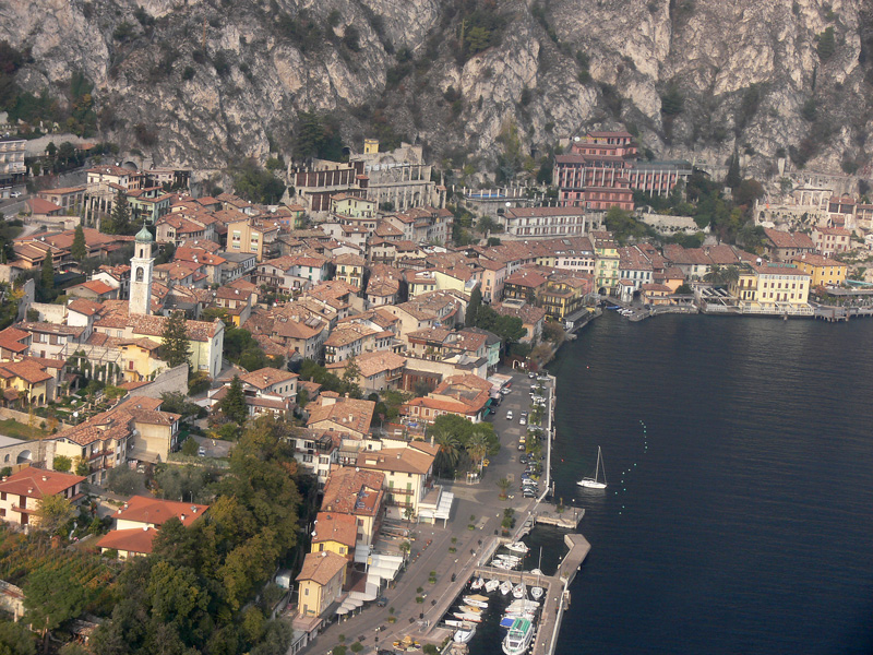 Limone sul Garda dall'alto