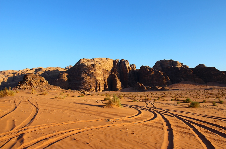 Deserto del WADI RUM - Giordania