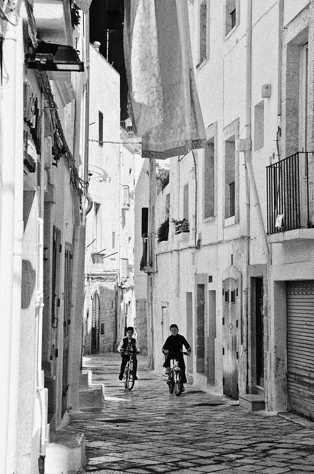 Passeggiando in bicicletta