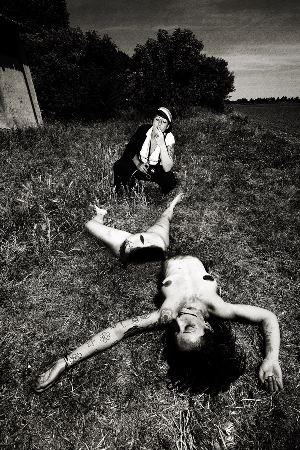 Black Dahlia - Att foto splatter