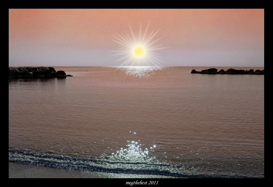 Alba inoltrata a Porto Potenza Picena