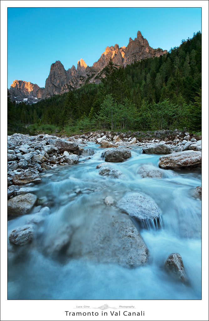 Tramonto in Val Canali