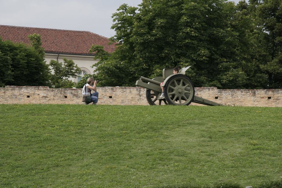 Questa foto sar� una....cannonata!!!