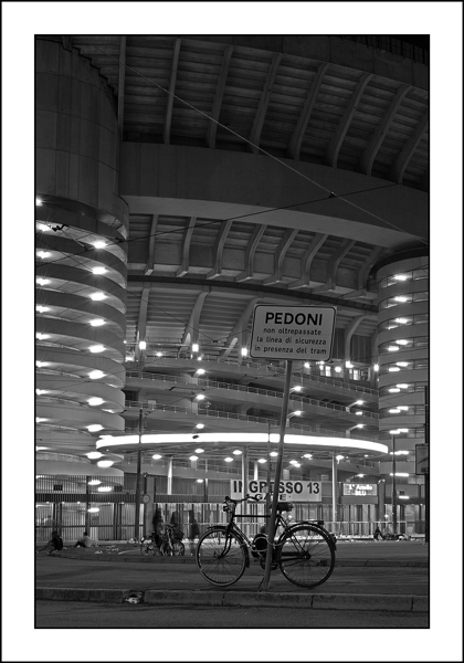 Bici a San Siro