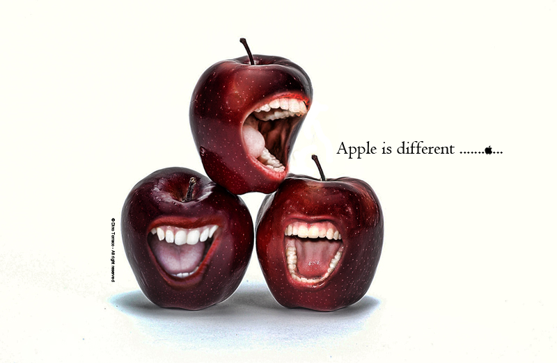 Apple is different...