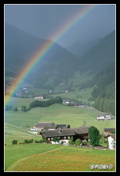 Arcobaleno in Valle Aurina