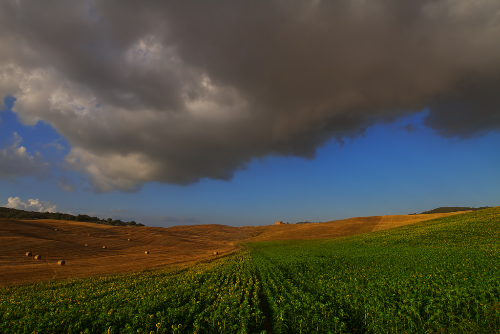 Toscana -arriva il temporale -