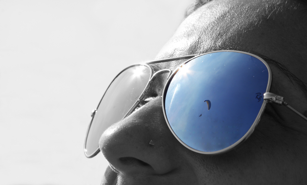 Paramotorista B&W...modificata dopo un commento costruttivo