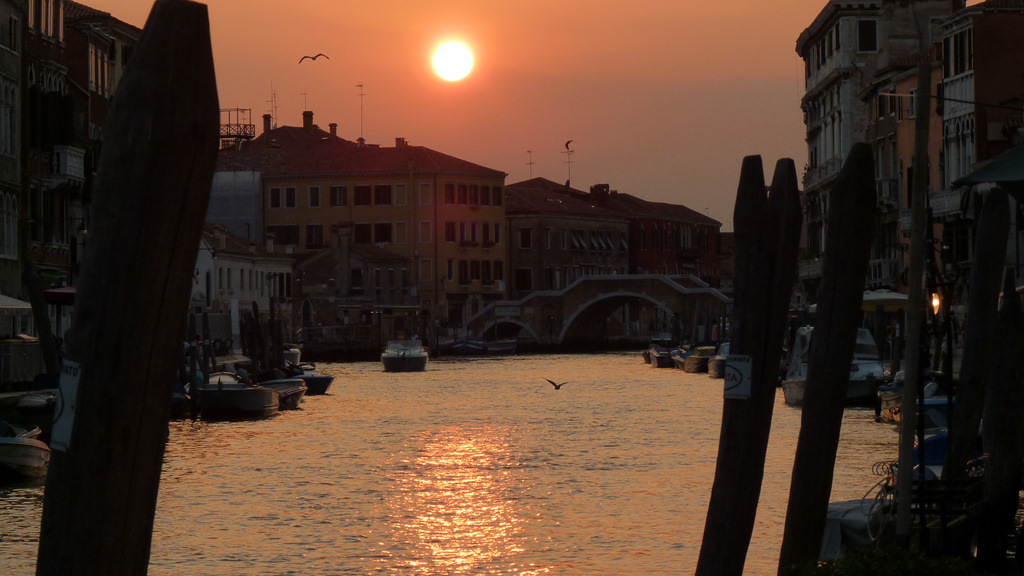 Tramonto A Venezia