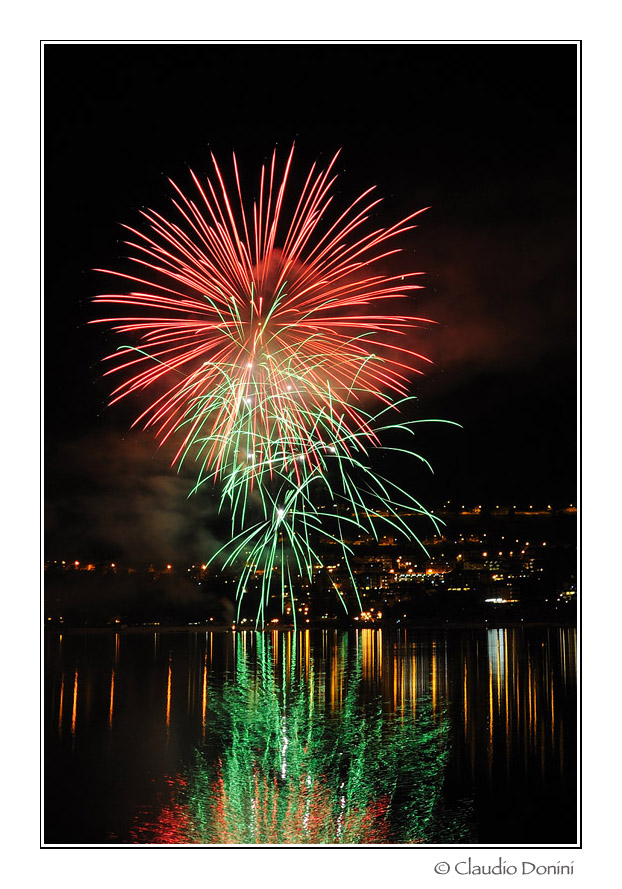 Fuochi sul lago