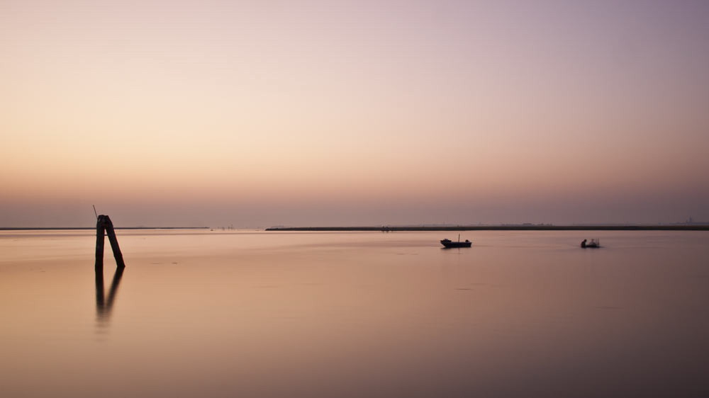 Alba in laguna