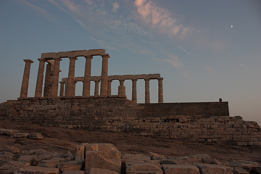 Tempio di Poseidon a Capo Sounion - 2