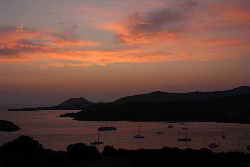 Tramonto a Capo Sounion - 5