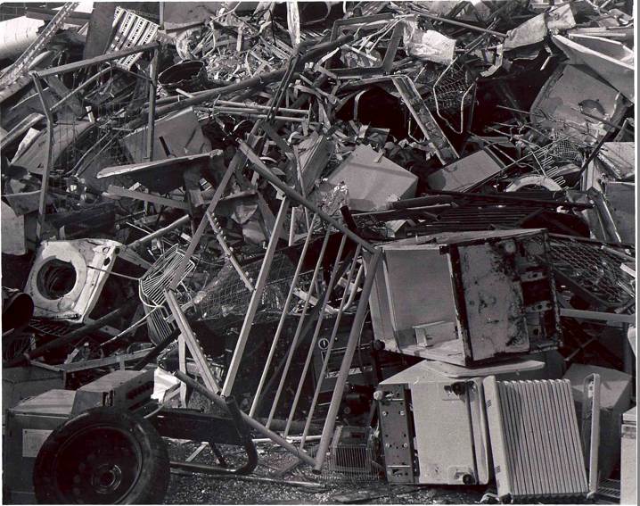 la discarica del ferro