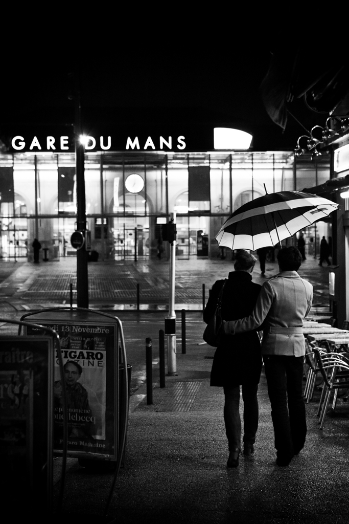 Vers la Gare du Mans