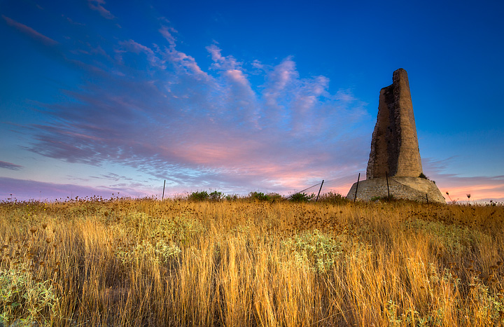 Dark side of the tower