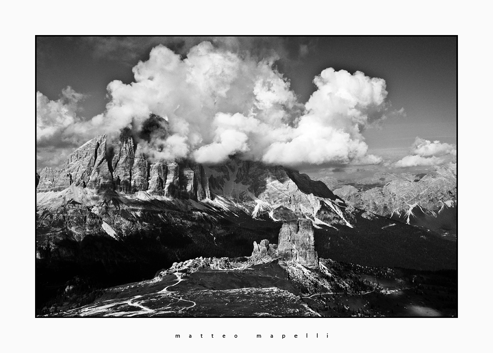 Dolomiti in B&W