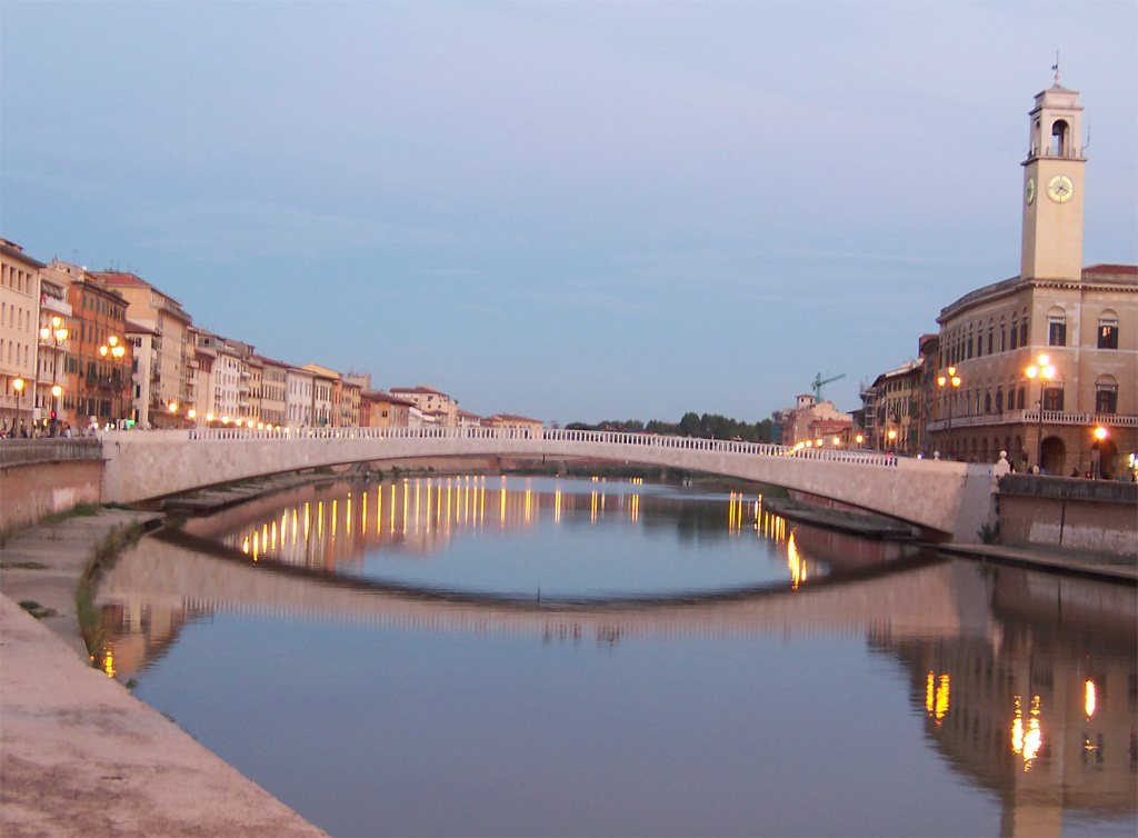 ..Ponte Di Mezzo..Le Prime Luci..