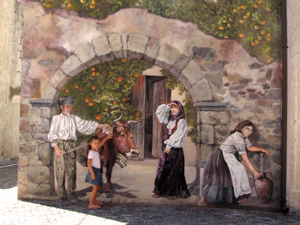 Trompe l'oeil in Sardegna