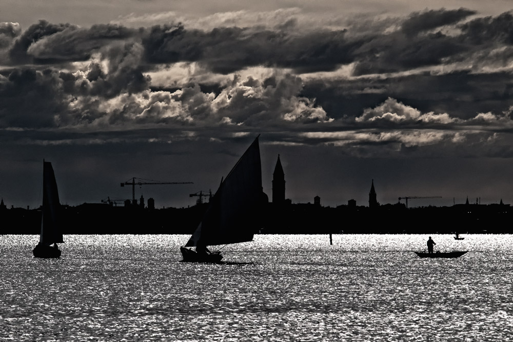 Venezia vista dalla laguna