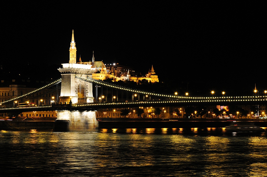 Budapest by night