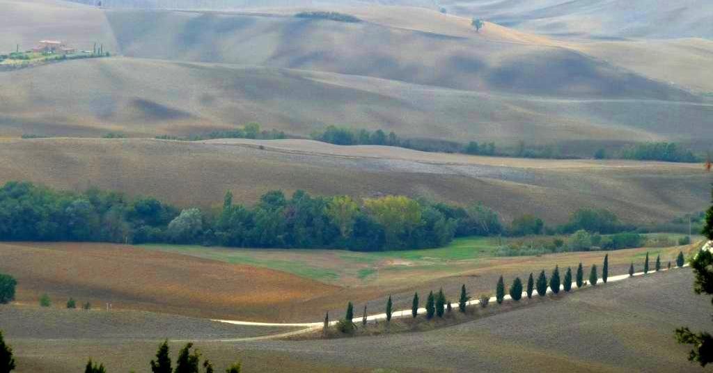 Pienza in autunno
