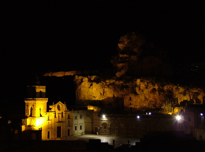 matera by night