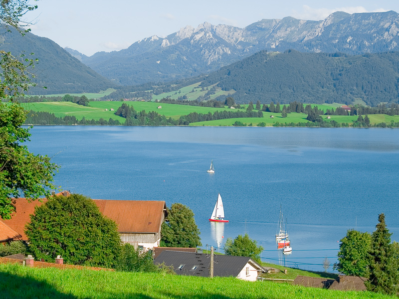 vista lago austriaco