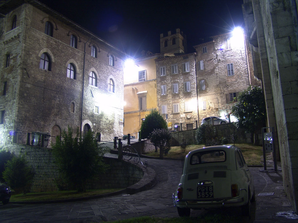 Gubbio by Night