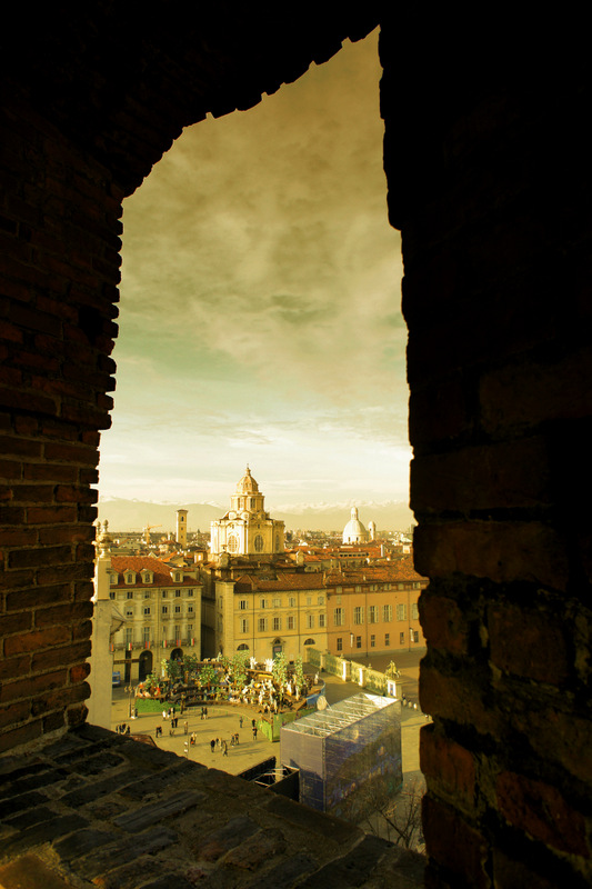Torino veduta da Palazzo Madama