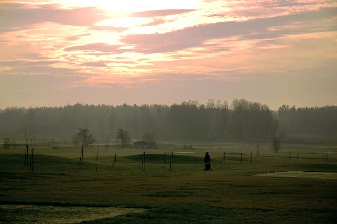 Autunno sul campo da golf